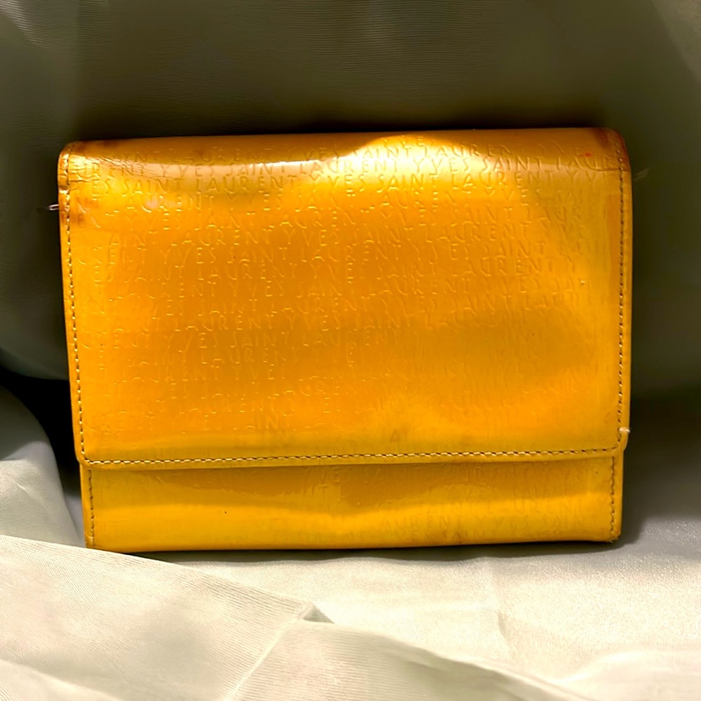 YSL Patent BI-Fold Wallet